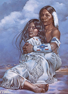 Couple d'amoureux indiens